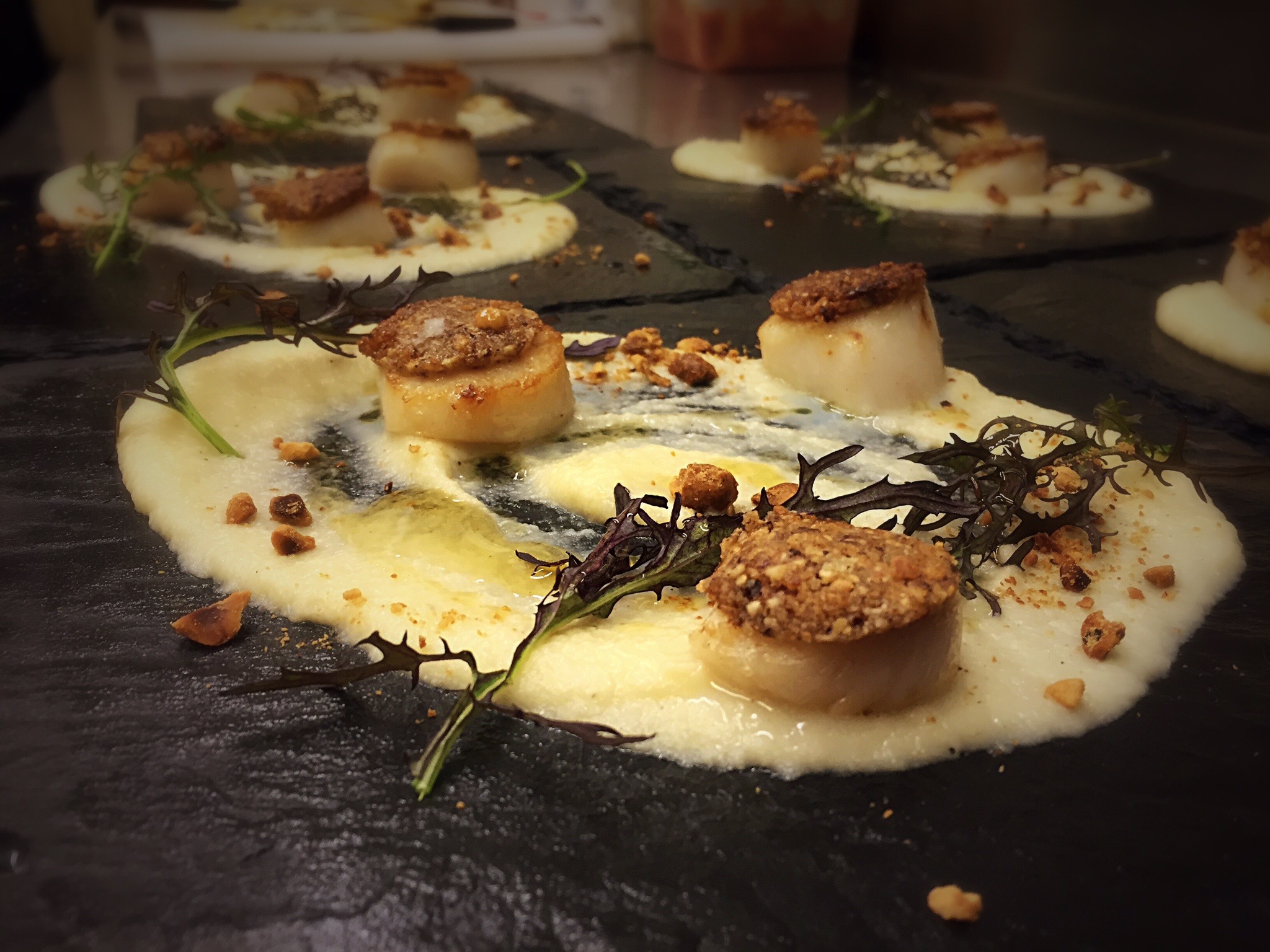 St Jacques / Noisettes / Choux Fleur